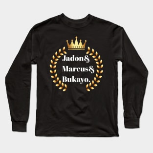 Jadon & Marcus & Bukayo Essential, Team supporter, football, england Long Sleeve T-Shirt